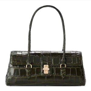 Brahmin Matcha Green Dayan Satchel Bag